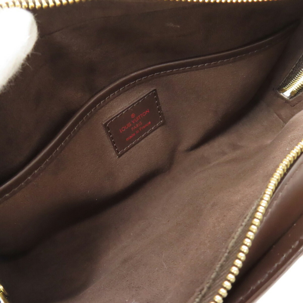 LOUIS VUITTON Brown Damier Canvas Clutch Bag - Picture 5 of 11